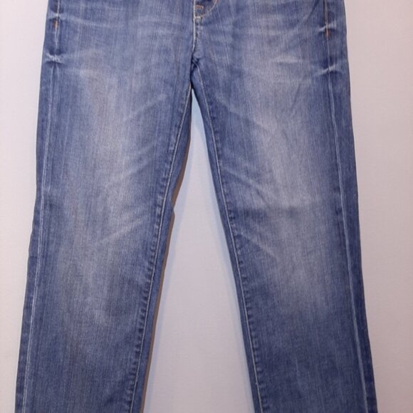 Fidelity Rocco Straight Jeans Blue Opal Vintage Wash Slim Stretch Denim Size 24 - Picture 3 of 14